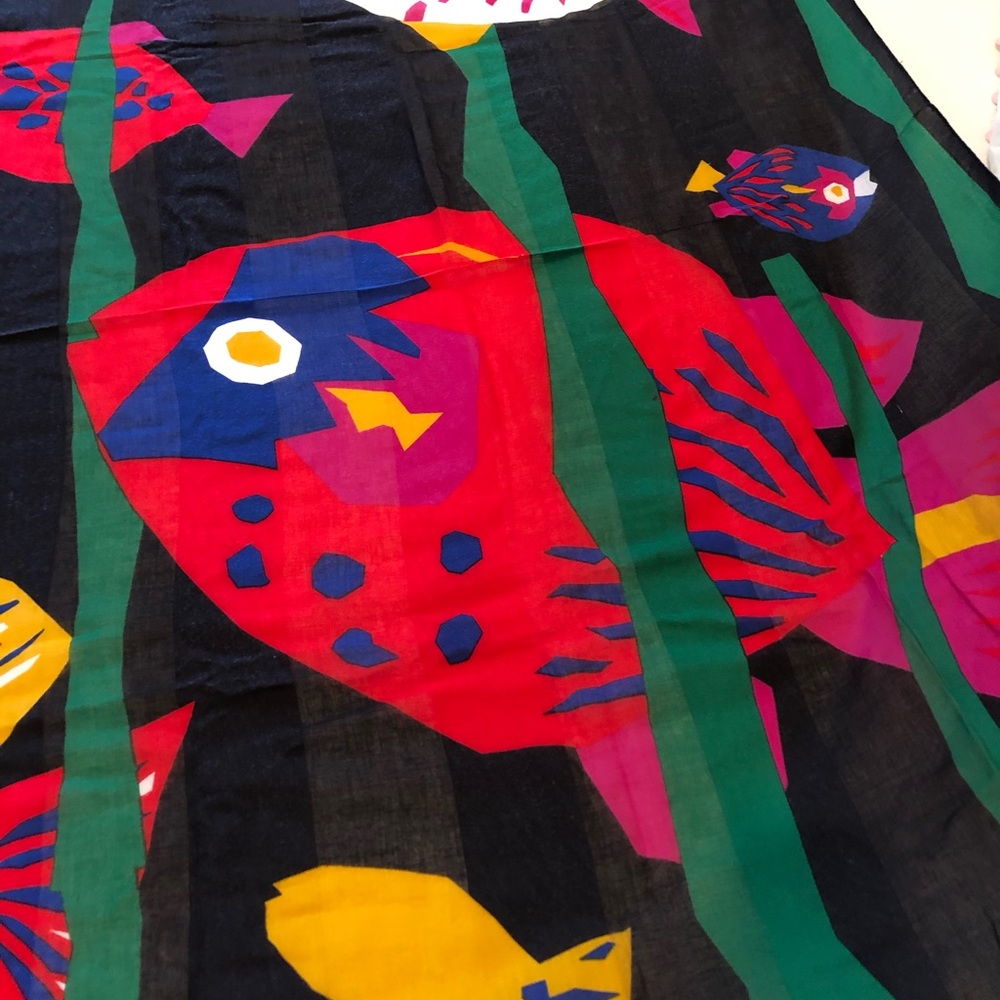 Large cotton Neiman Marcus scarf